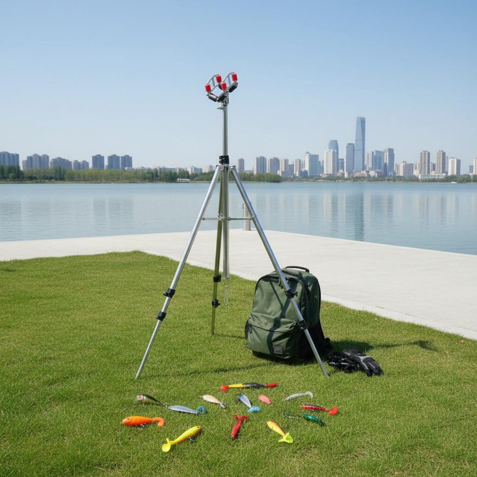Fishing Rod Telescopic - Telescopic Fishing Rod Holder Adjustable Height