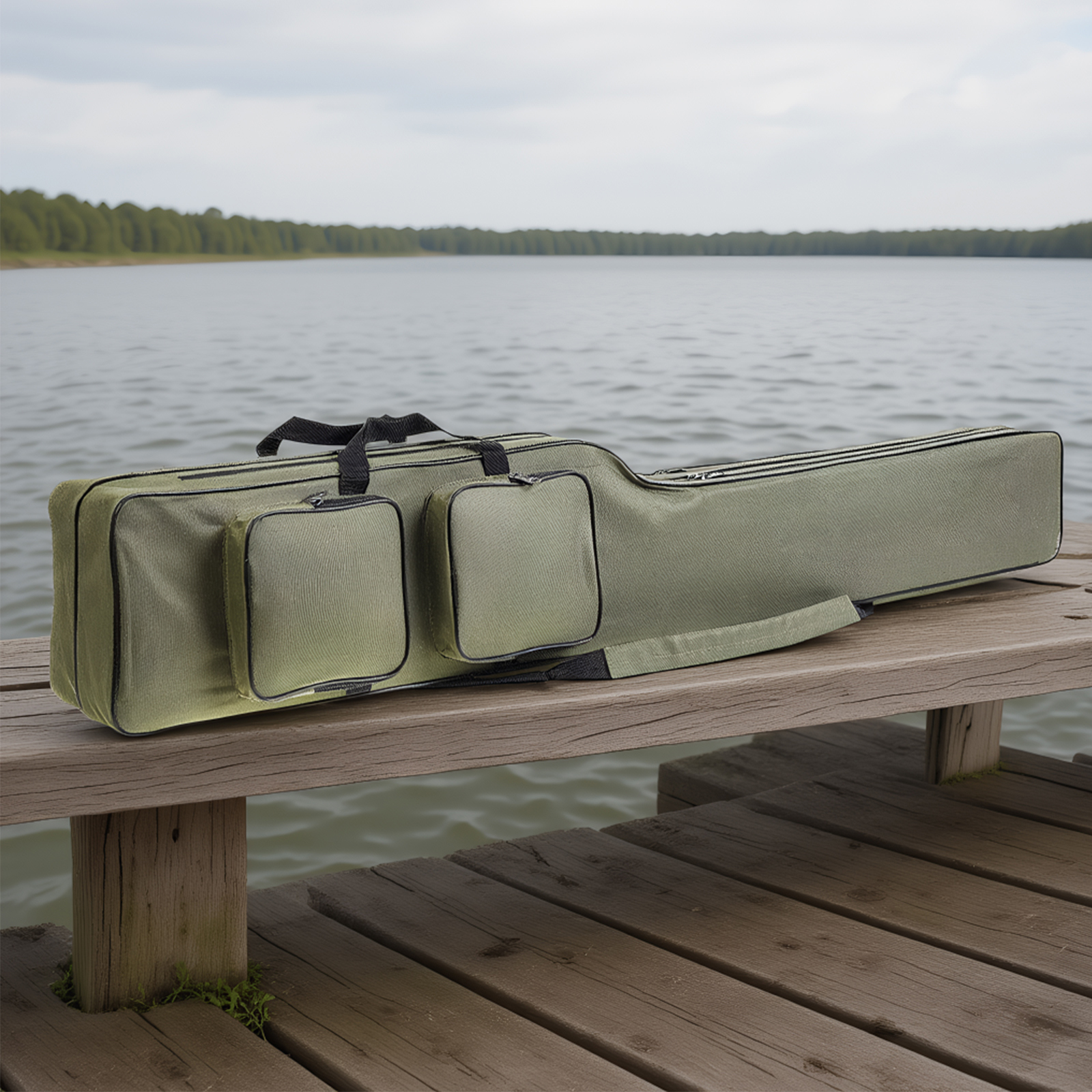 Fishing Rod Case - Fishing Rod Bags 150cm Waterproof Oxford