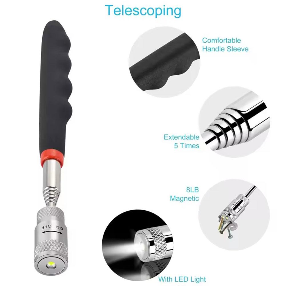 Telescopic Magnetic Pen with L - Fishing Rod Travel のレビューと価格