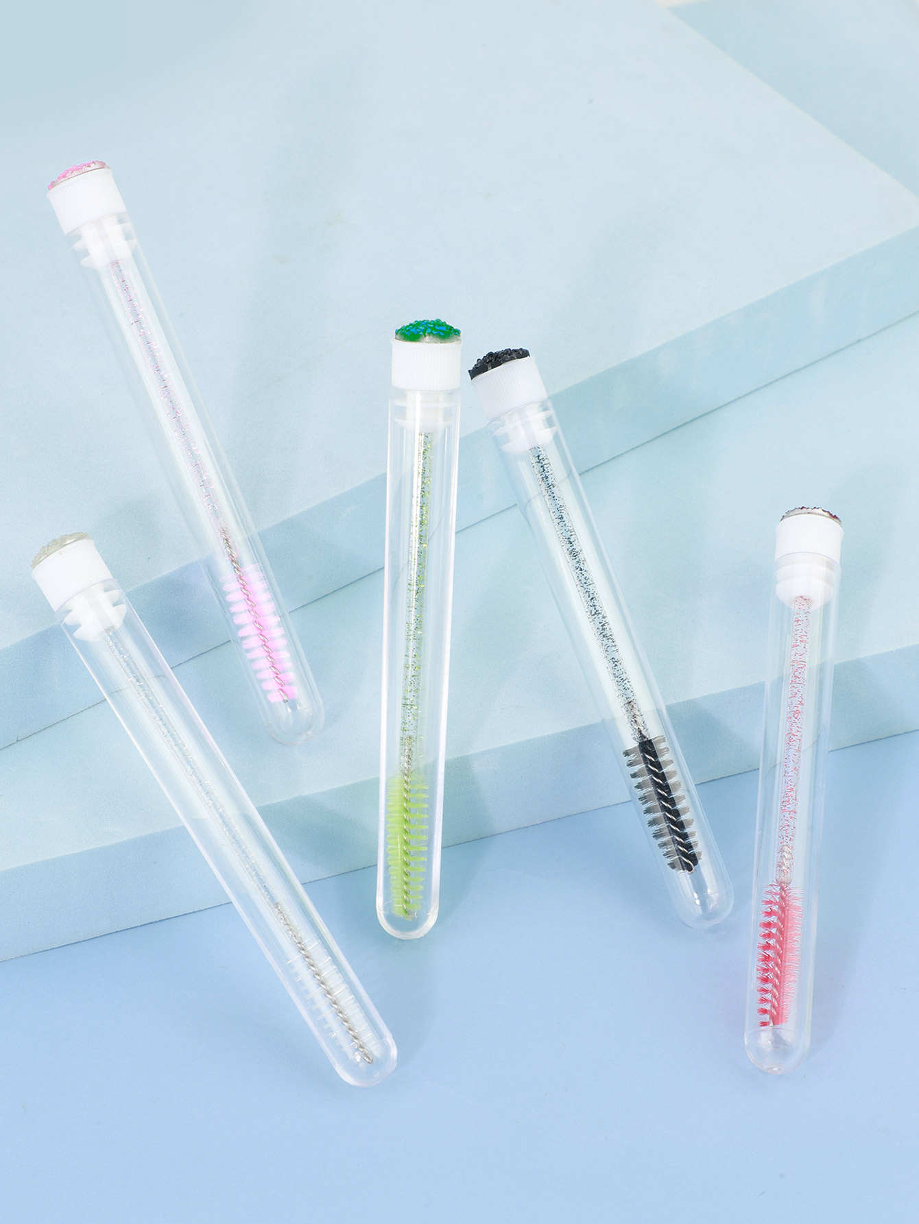 5/10Pcs Portable Makeup Mascar - Fishing Rod Travel のレビューと価格