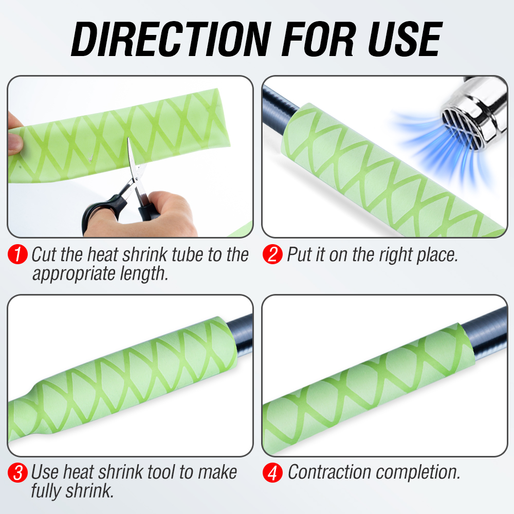 1Pc Luminous Fishing Rod Grip  - Fishing Rod Case のレビューと価格