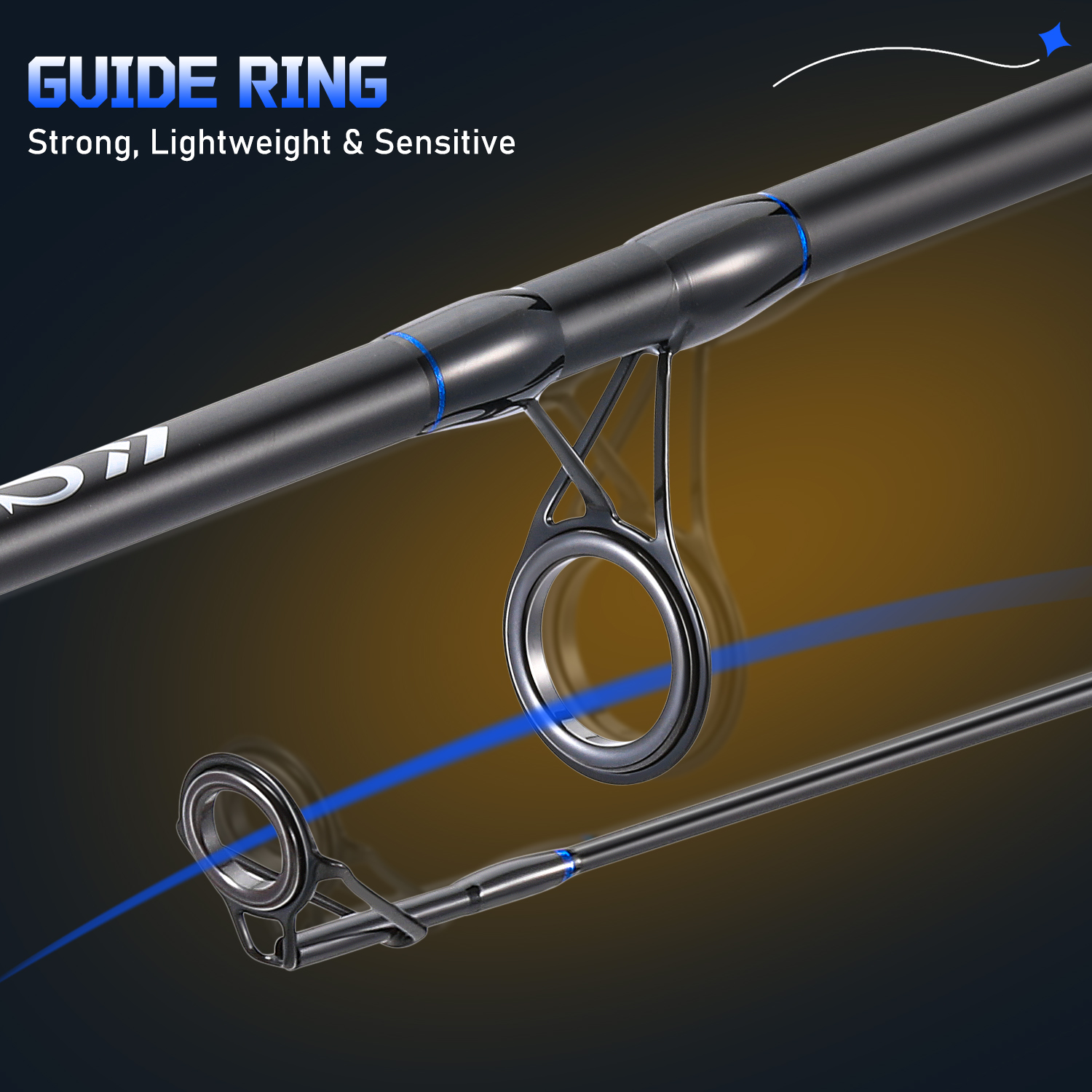 Sougayilang 3 Sections Surf Fi - Fishing Rod Carbon Fiber のレビューと価格