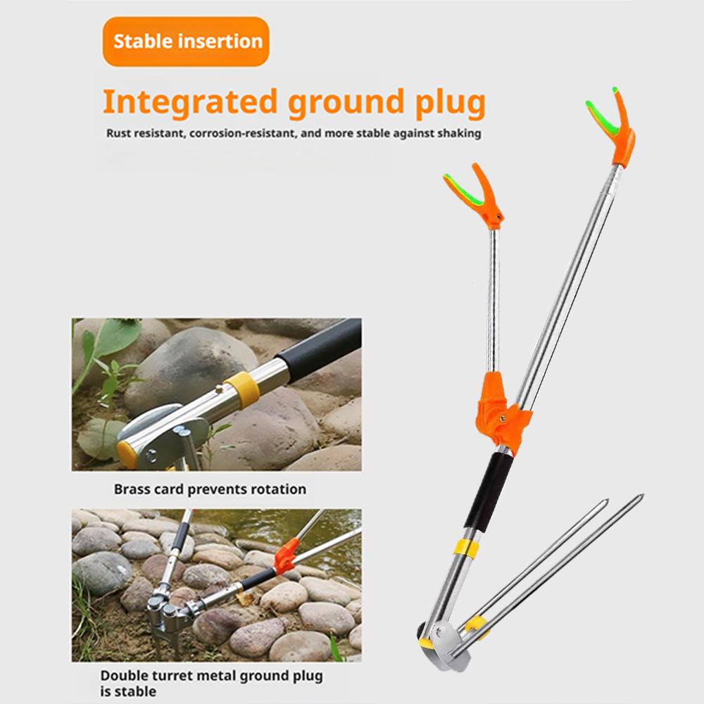 Ground Fishing Rod Stand Brack - Fishing Rod Case のレビューと価格