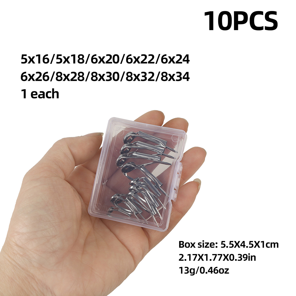 10/40pcs Fishing Rod Guide Rin - Fishing Rod Guide Replacement のレビューと価格