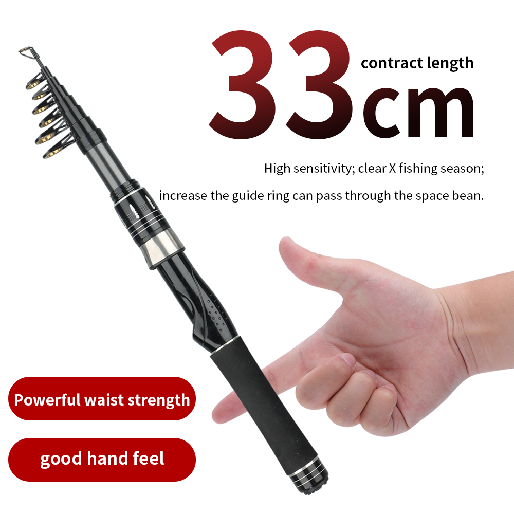 Portable Mini Sea Rod 33cm Clo - Fishing Rod Surf のレビューと価格