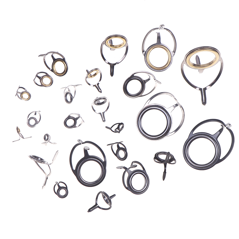 8Pcs Fishing Tackle Stainless  - Fishing Rod Guide Replacement のレビューと価格
