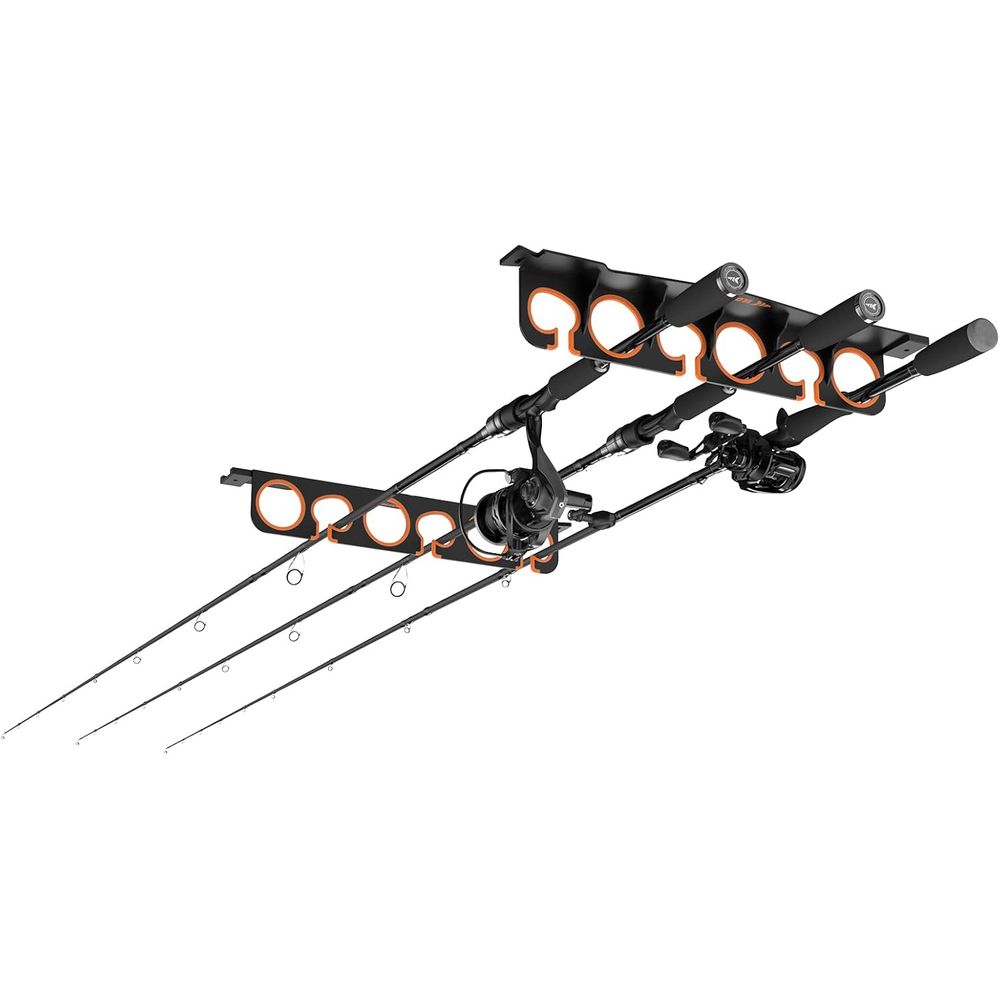 Rod Holder Organizer: Wall/Cei - Fishing Rod Combo のレビューと価格