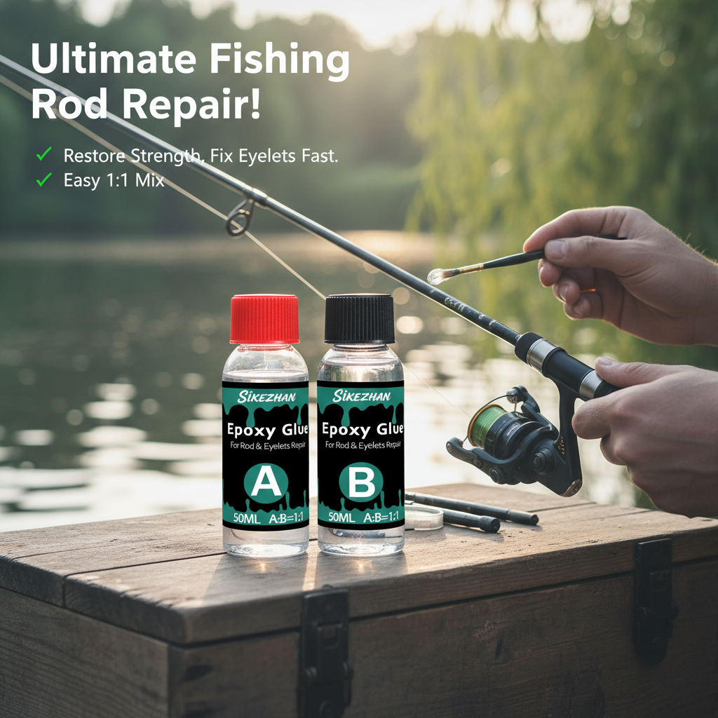 AB Epoxy 1:1 for Fishing Rod R - Fishing Rod Guide Replacement のレビューと価格
