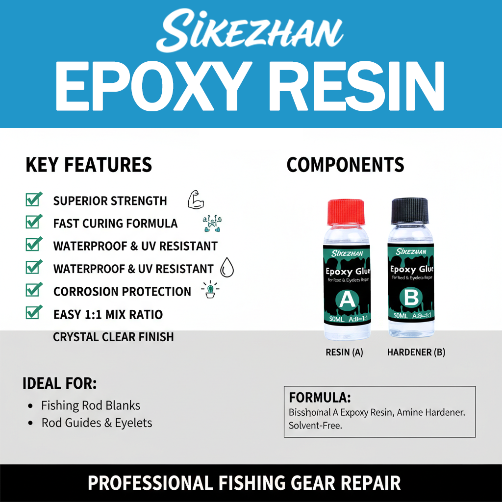 AB Epoxy 1:1 for Fishing Rod R - Fishing Rod Guide Replacement のレビューと価格