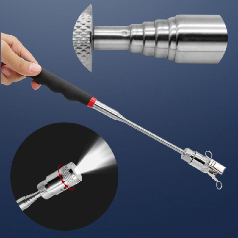 1pc Portable Magnetic PickUp T - Fishing Rod Travel のレビューと価格