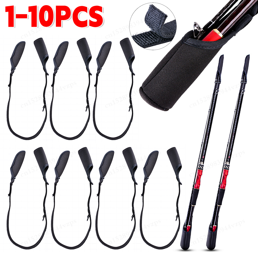 1-10PCS Fishing Rod Socks Srta - Fishing Rod Case のレビューと価格