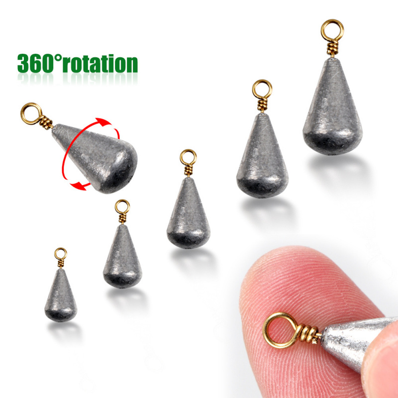 21PCSBoxed olive-shaped lead s - Fishing Rod Casting のレビューと価格