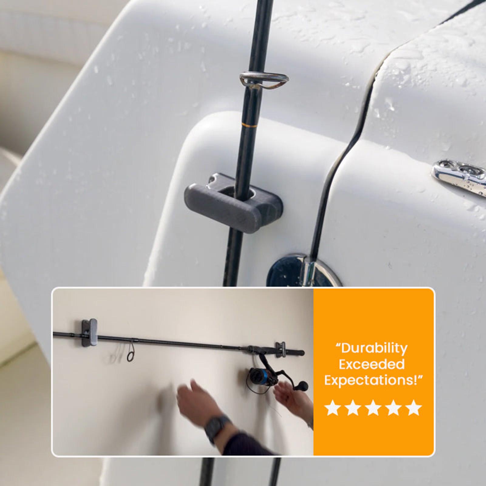 Wall Mount Fishing Rod Holders - Fishing Rod Rack のレビューと価格