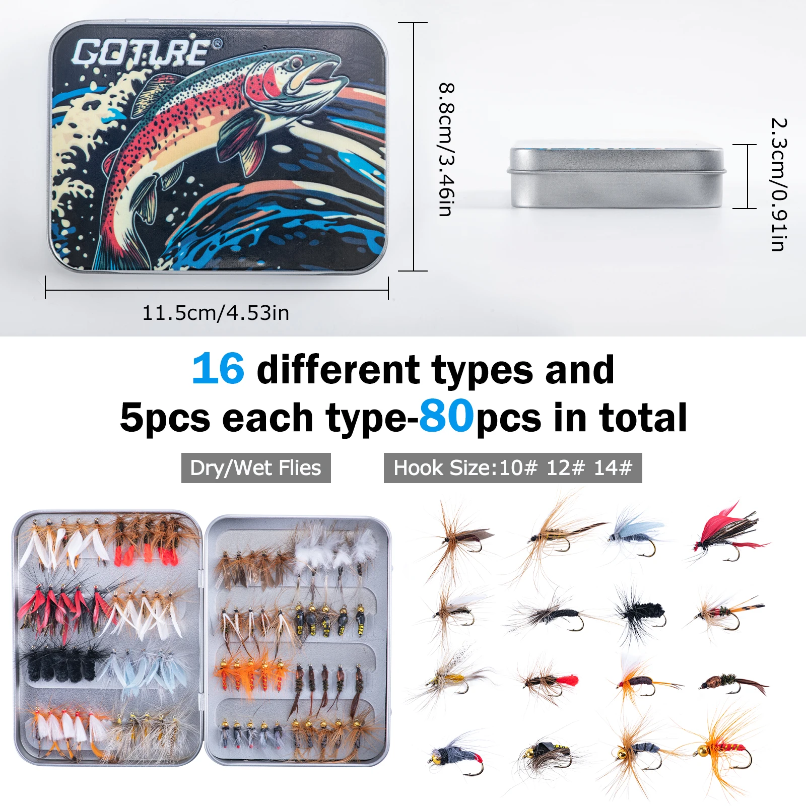 Goture Fly Fishing Rod and Ree - Fishing Rod Fly のレビューと価格