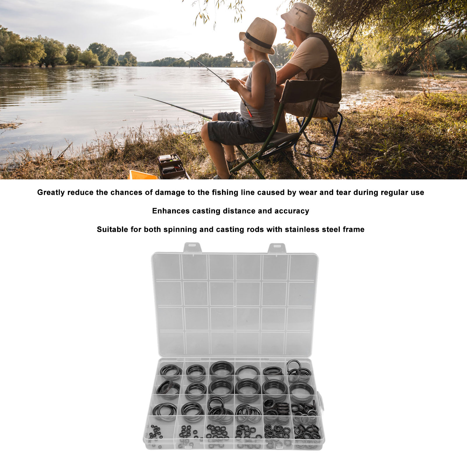 Fishing Rod Guide Repair Kit F - Fishing Rod Repair Kit のレビューと価格