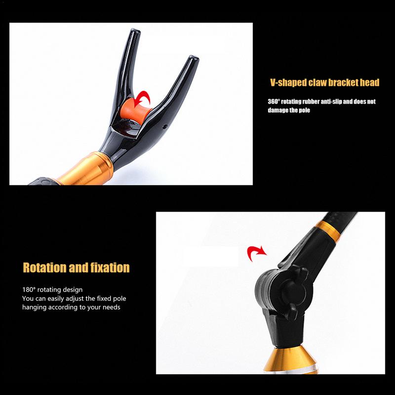Fishing Pole Holders 360 Degre - Fishing Rod Carbon Fiber のレビューと価格