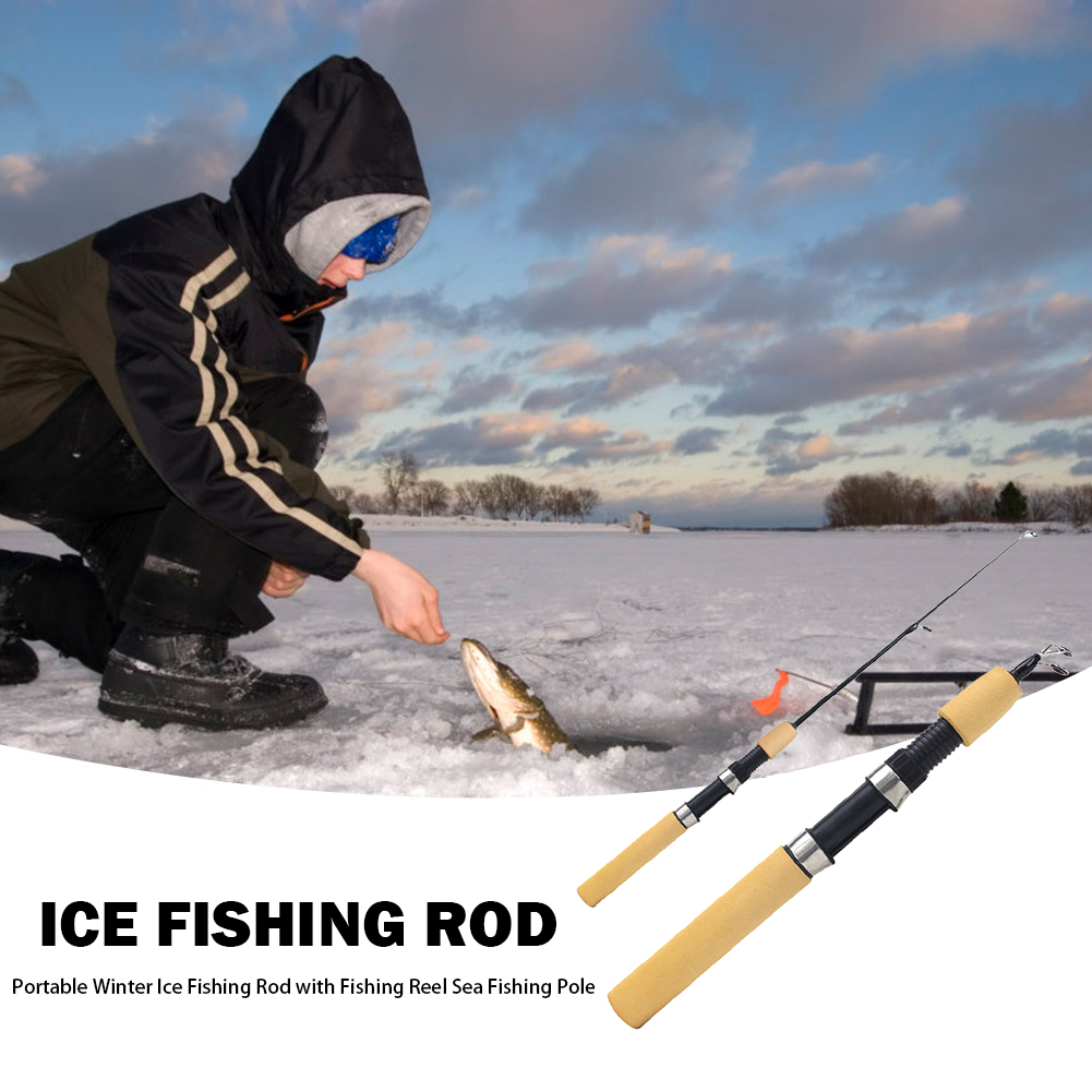 Ice Fishing Rod Portable Spinn - Fishing Rod Ice のレビューと価格