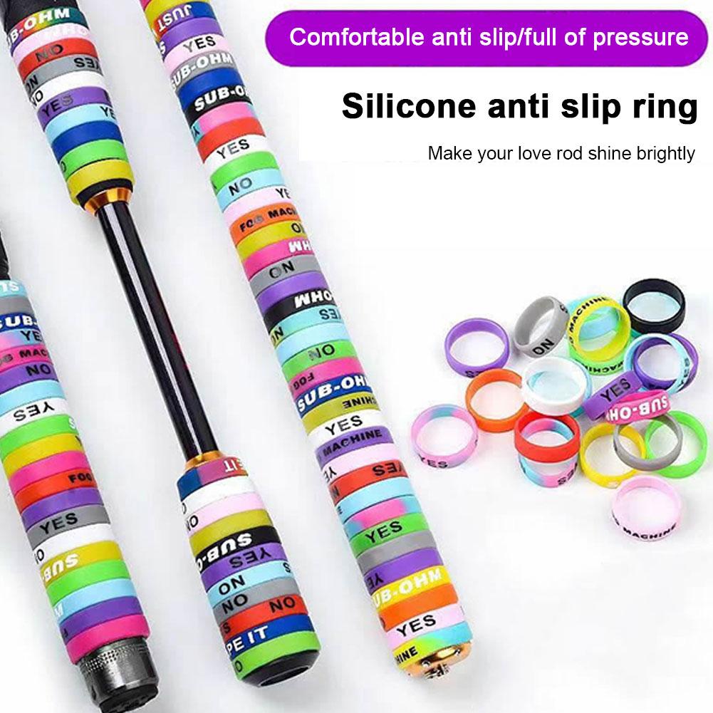 20/50Pcs Silicone Anti-skid Ro - Fishing Rod Case のレビューと価格