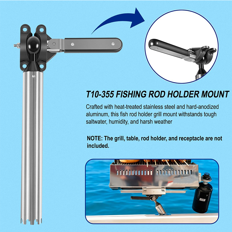 All-Angle Adjustable Fish Rod  - Fishing Rod Boat のレビューと価格