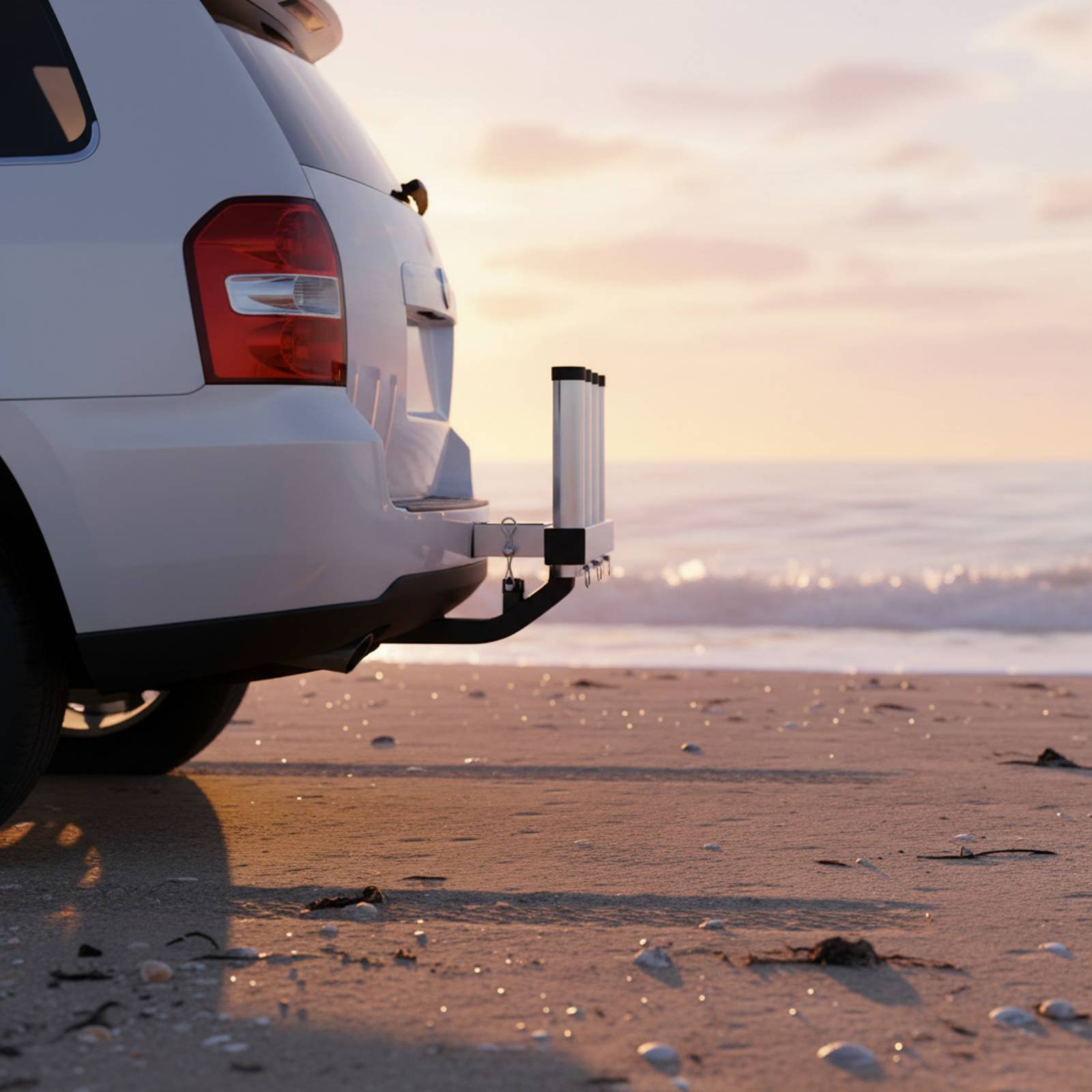 Hitch Fishing Rod Holder Unive - Fishing Rod Rack のレビューと価格