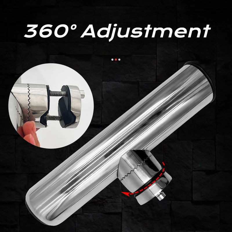 1PC Fishing Rod Holder Stainle - Fishing Rod Rack のレビューと価格