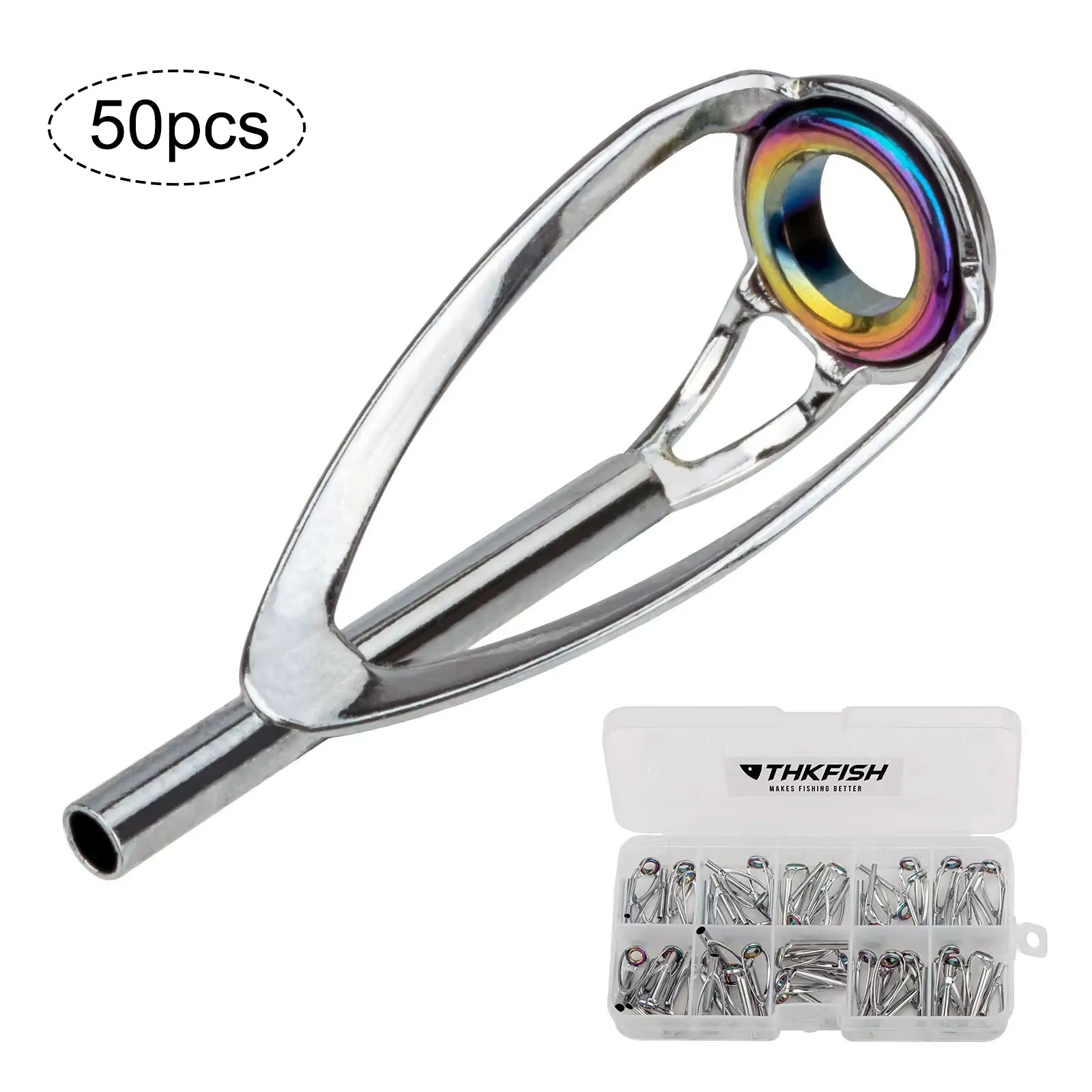 50pcs Fishing Rod Tip Top Repa - Fishing Rod Tip Replacement のレビューと価格