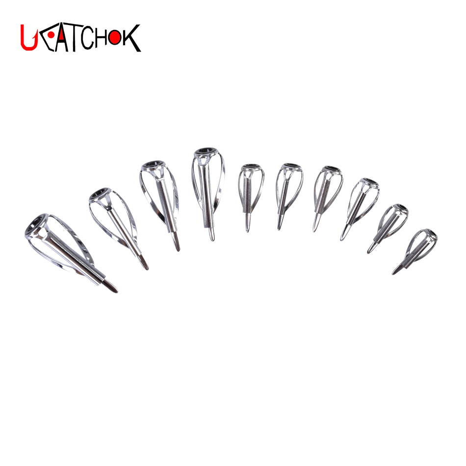 10pcs/pack top guide enhanced  - Fishing Rod Guide Replacement のレビューと価格