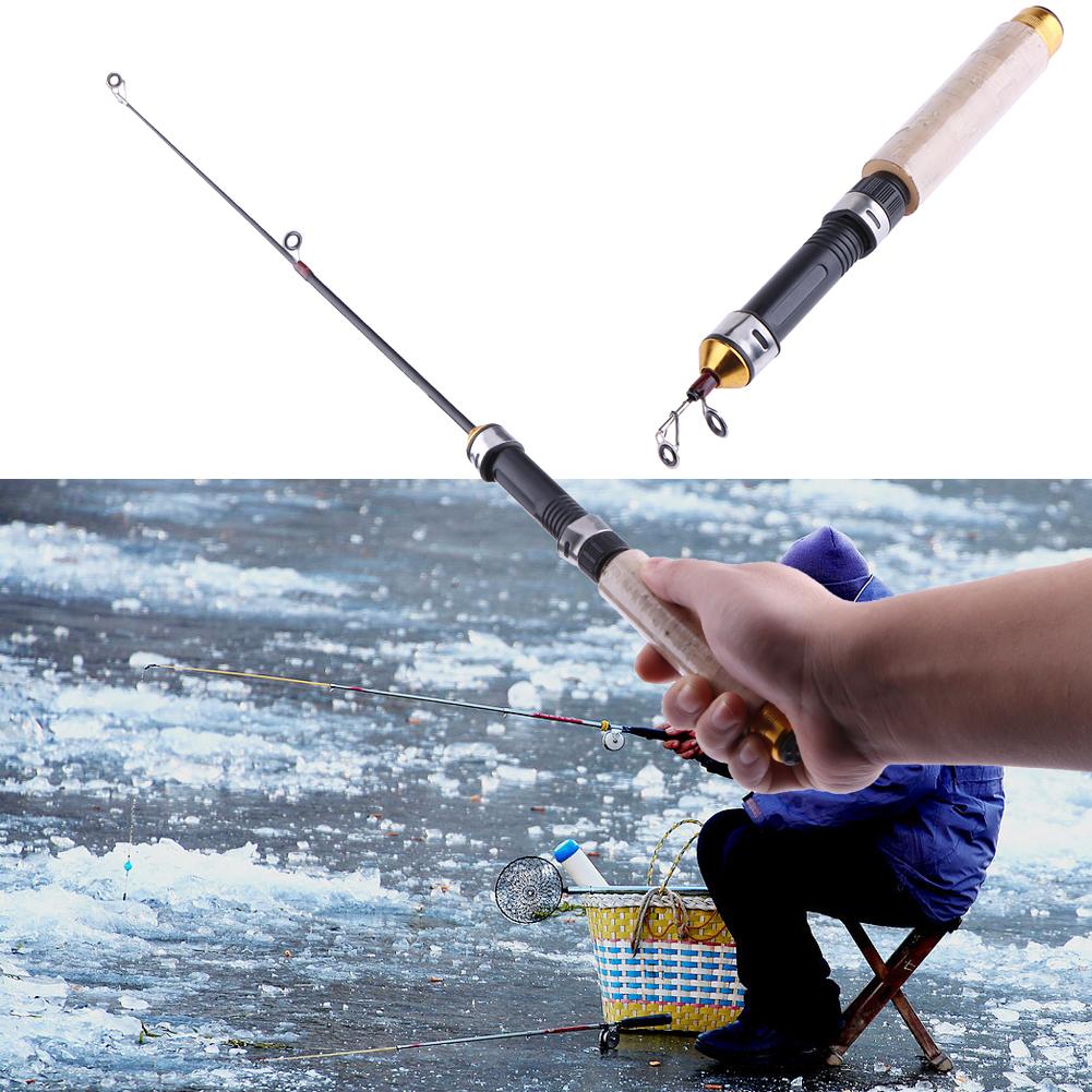 60cm Mini Telescopic Ice Fishi - Fishing Rod Ice のレビューと価格