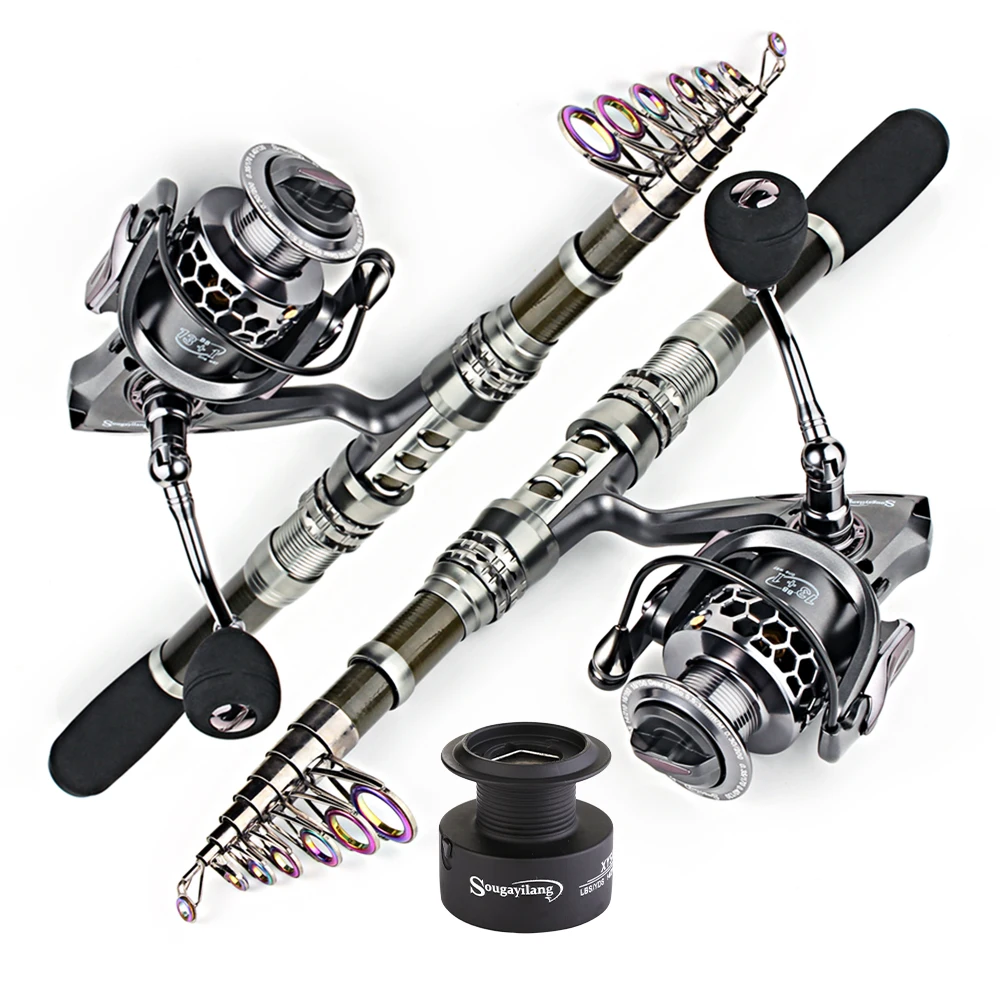 Sougayilang 1.8-3.3m Carbon Fi - Fishing Rod Surf のレビューと価格