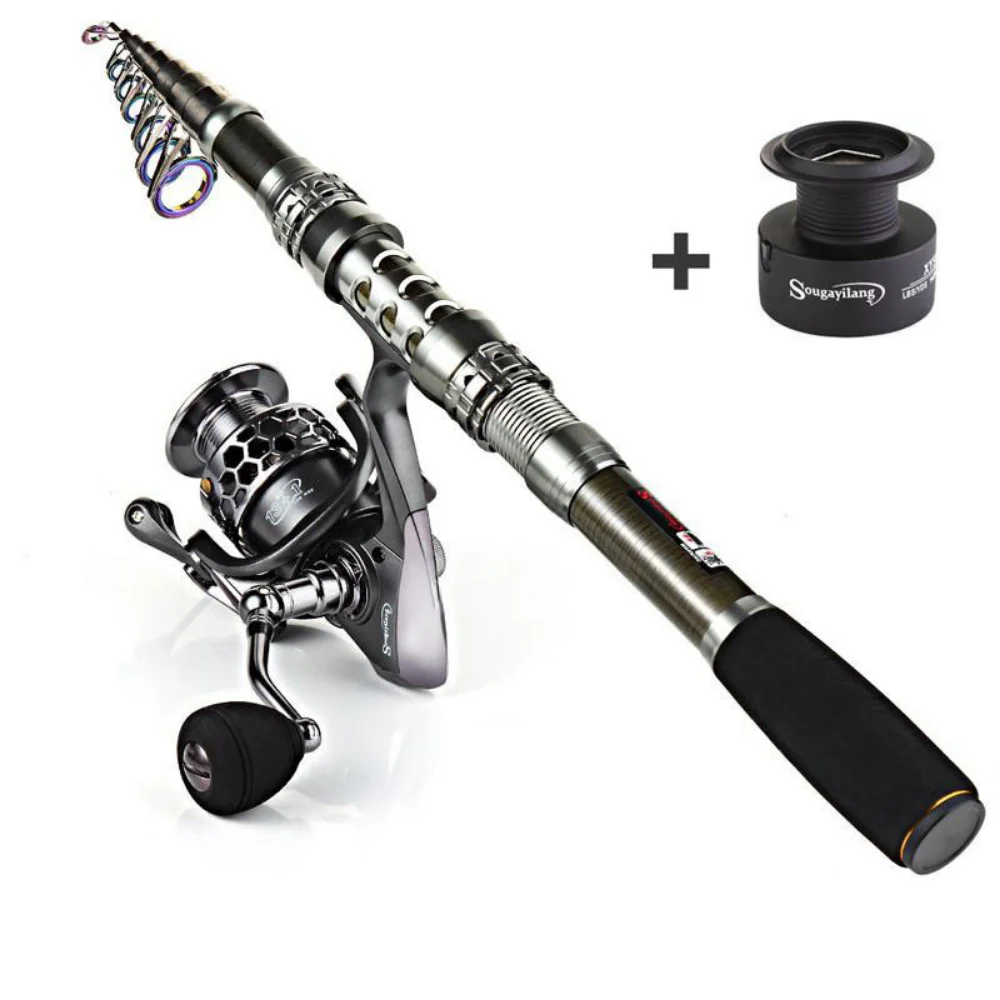 Sougayilang 1.8-3.3m Carbon Fi - Fishing Rod Surf のレビューと価格