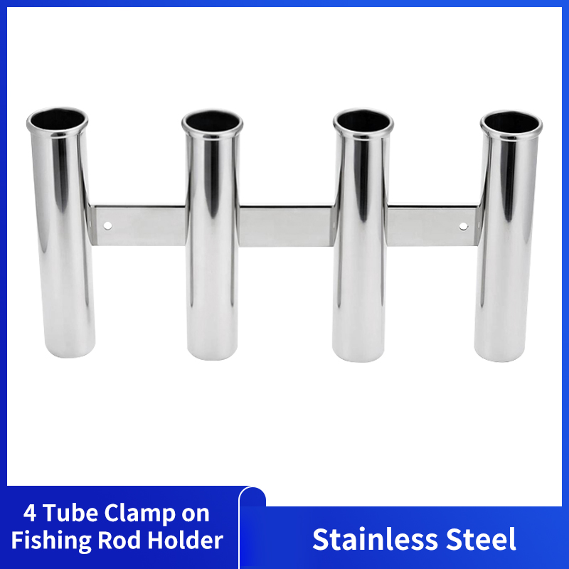 Stainless Steel 4 Tubes Rod ho - Fishing Rod Rack のレビューと価格