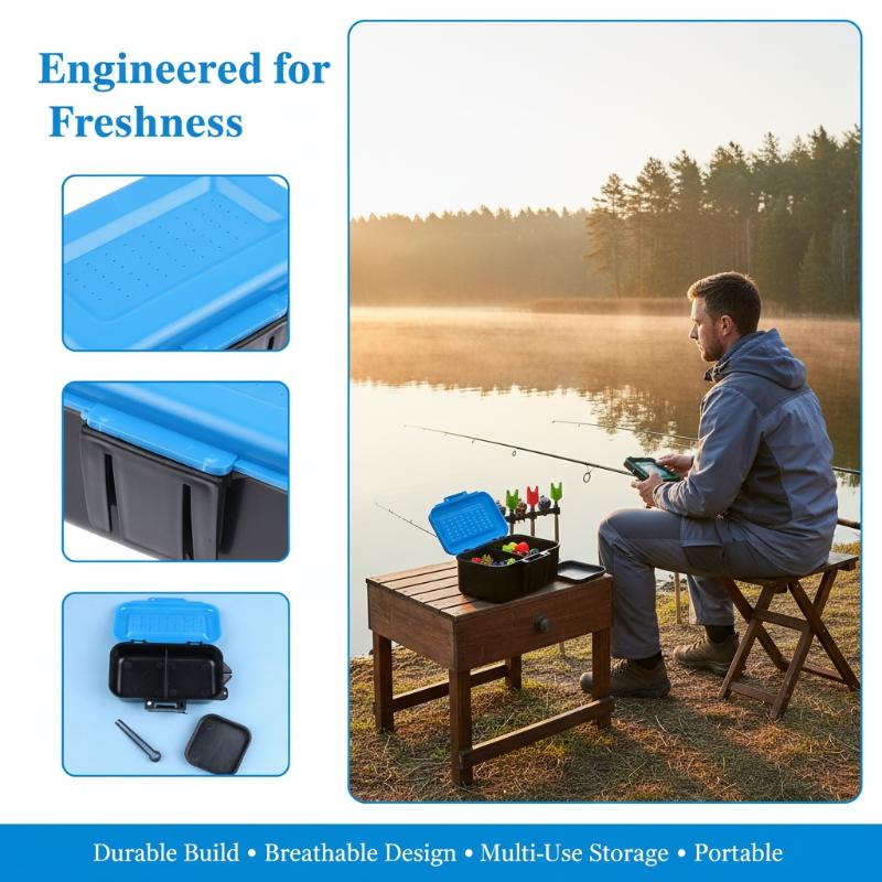 Portable Fishing Lure Box Case - Fishing Rod Case のレビューと価格