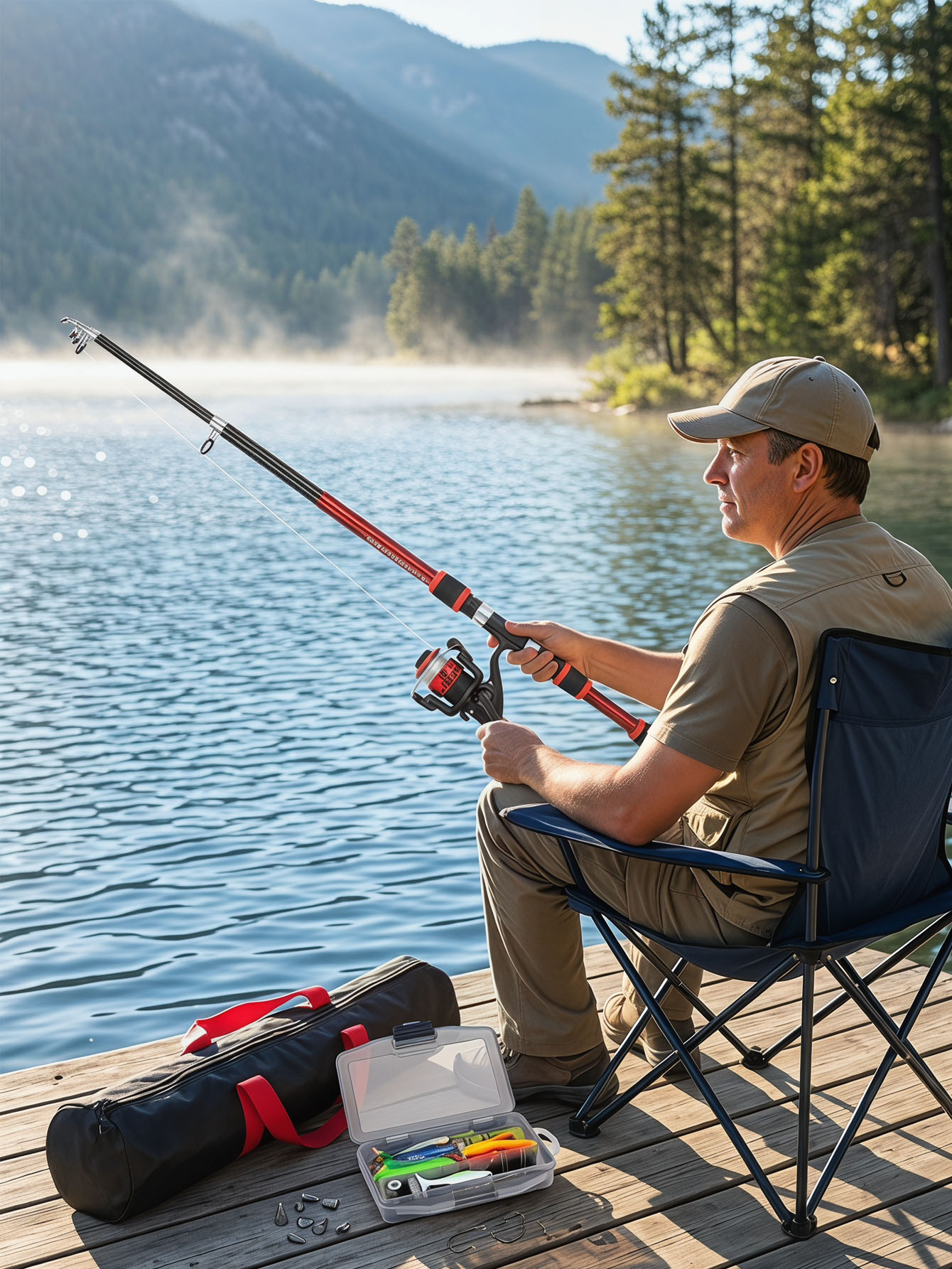Fishing Rod Reel Combos Collap - Fishing Rod Spinning のレビューと価格