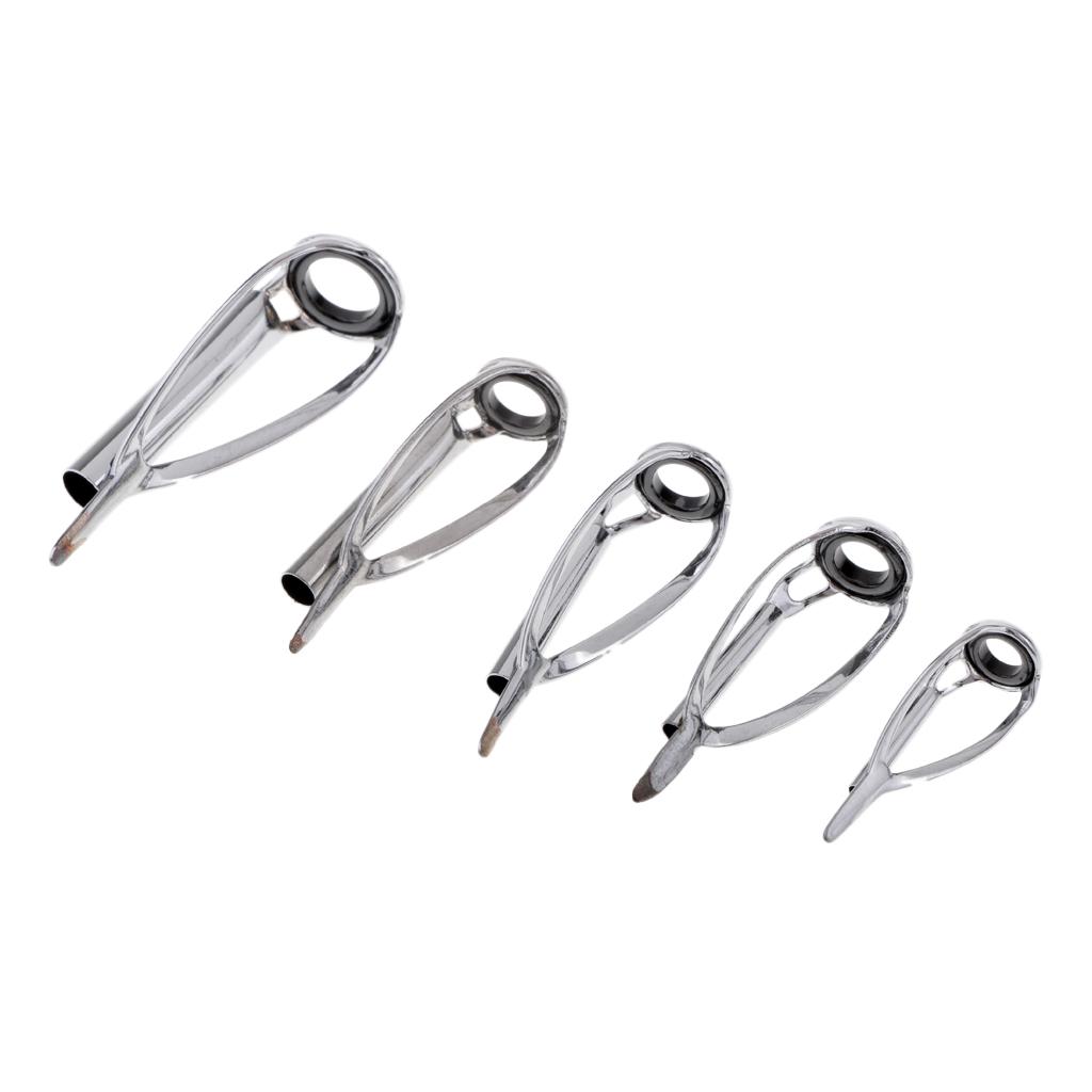 5 Pieces Fishing Rod Tip Kit S - Fishing Rod Guide Replacement のレビューと価格