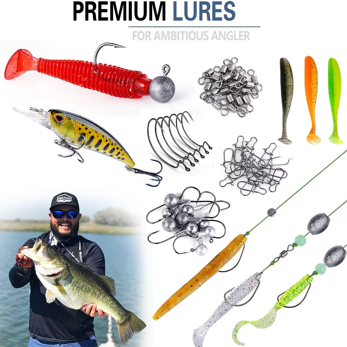 Fishing Pole Set Full Kits Wit - Fishing Rod Spinning のレビューと価格