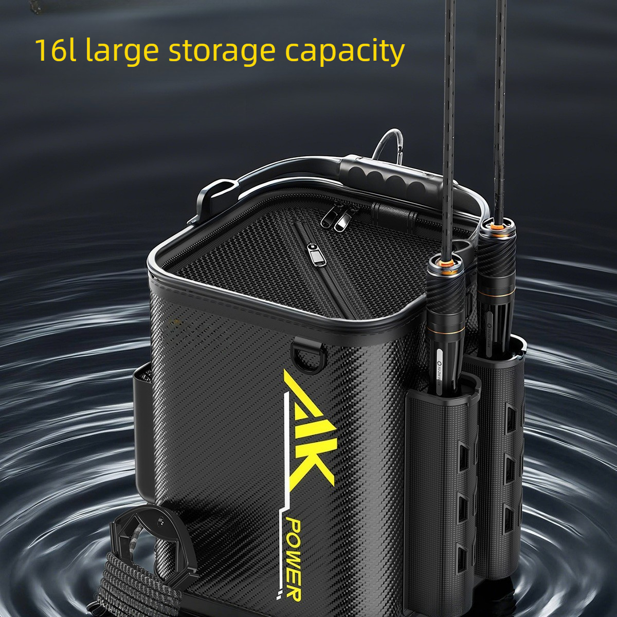 Multi-Functional Live Fish Buc - Fishing Rod Travel のレビューと価格