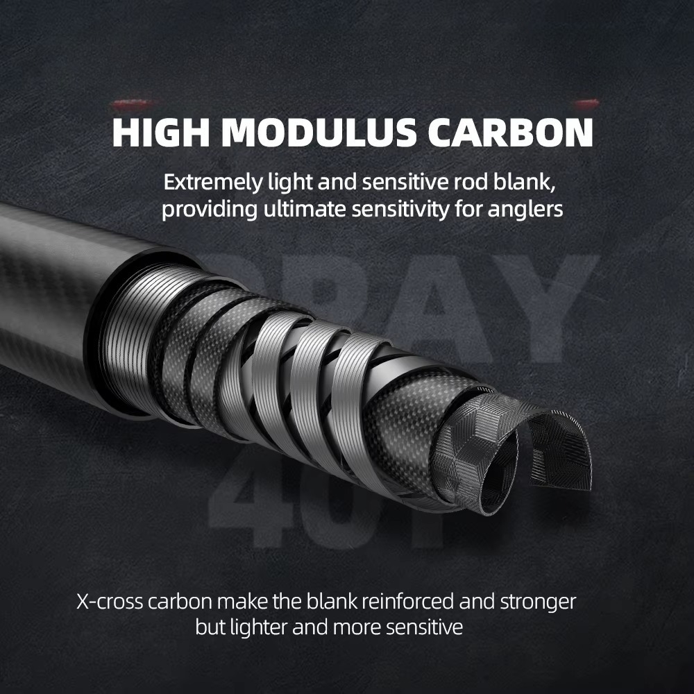 Freshwater Perch Bass Spinning - Fishing Rod Carbon Fiber のレビューと価格
