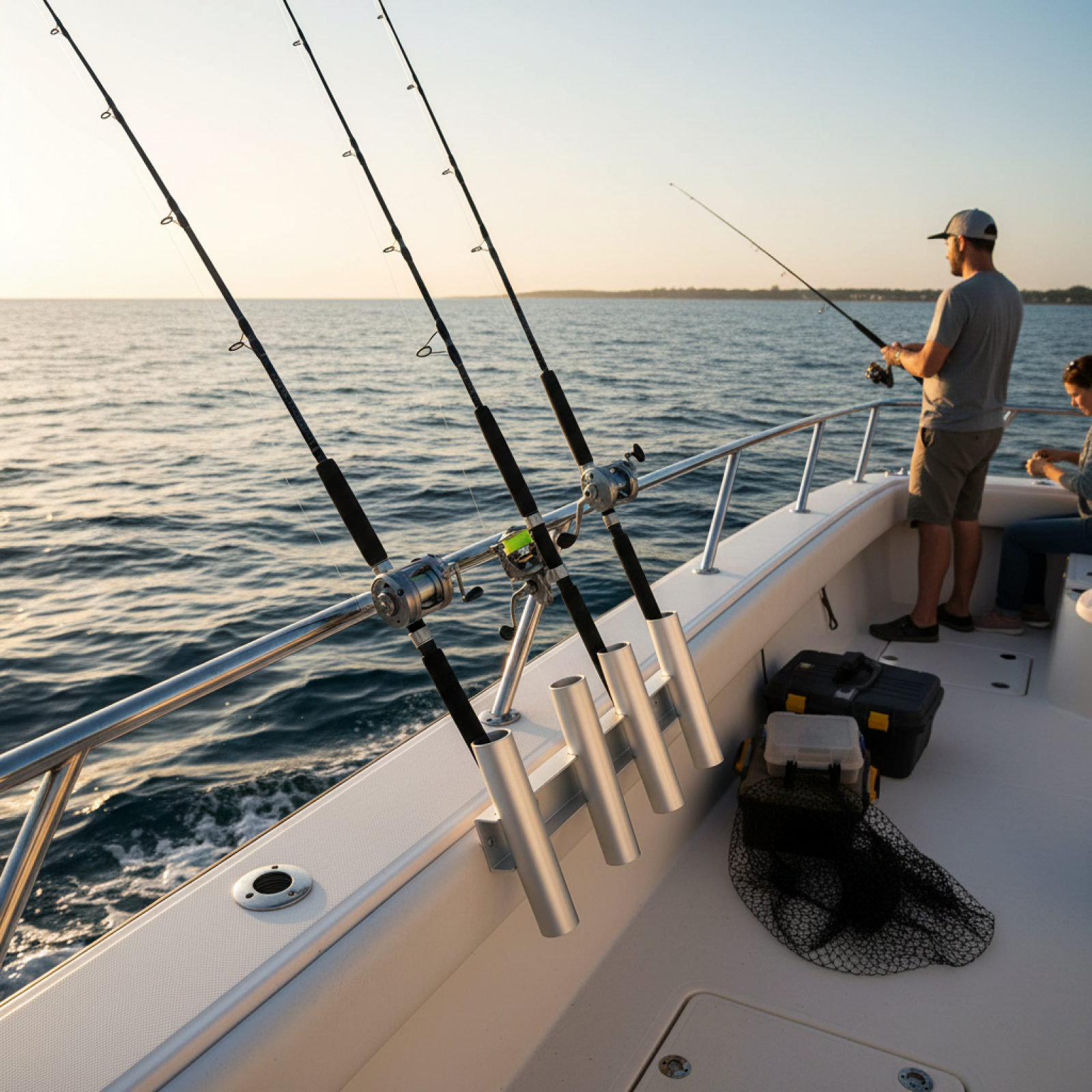 Marine Fishing Rod Rack Alumin - Fishing Rod Rack のレビューと価格