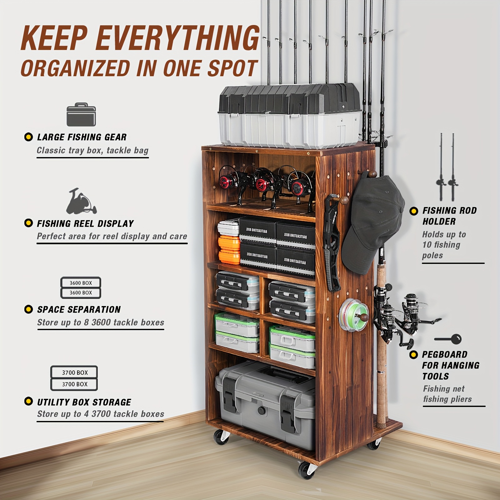 Ghosthorn Fishing Rod Holders  - Fishing Rod Carbon Fiber のレビューと価格