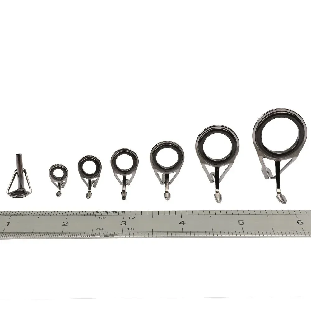 7pcs/set Fishing Tackle Stainl - Fishing Rod Repair Kit のレビューと価格