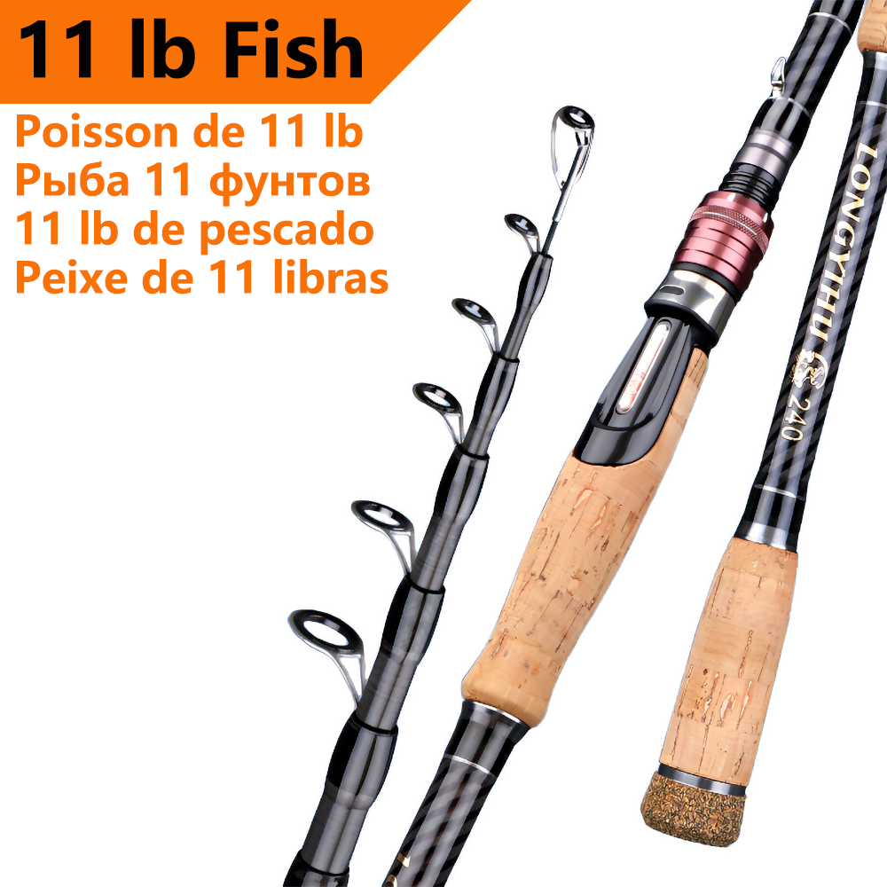 11 Pound Fishing Rod,Carbon Fi - Fishing Rod Surf のレビューと価格