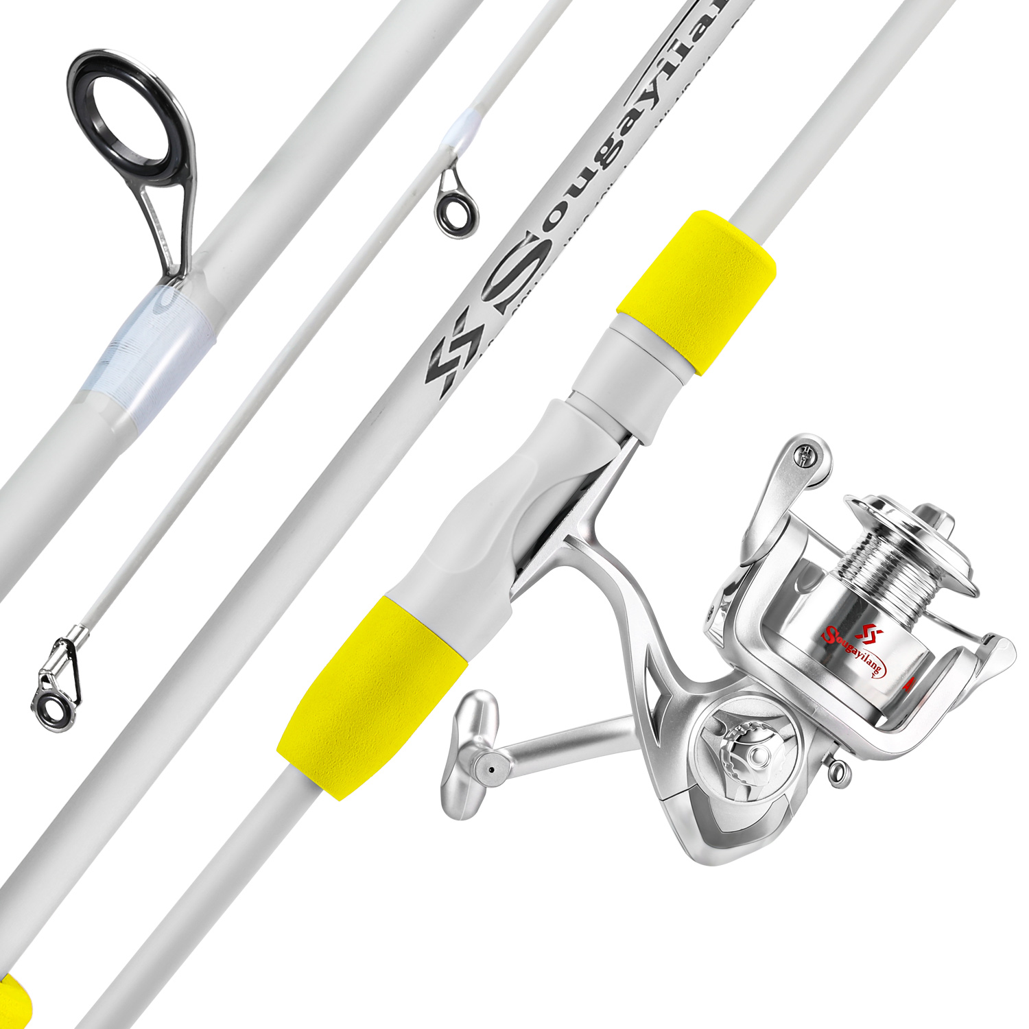 Sougayilang 2section Spinning  - Fishing Rod Carbon Fiber のレビューと価格