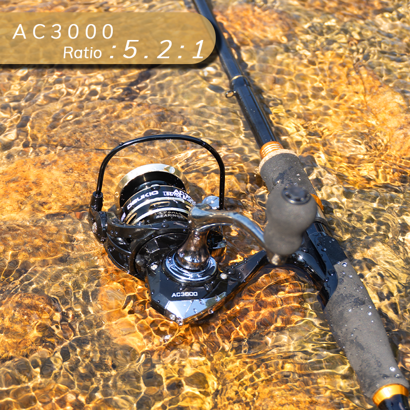 DEUKIO Fishing Rod Reel Combo  - Fishing Rod Carbon Fiber のレビューと価格