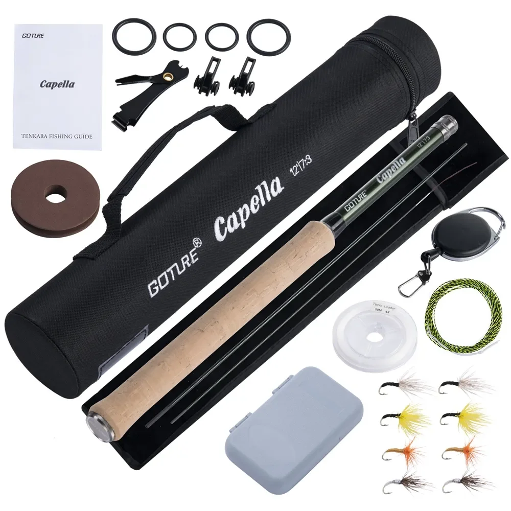 Goture 12FT Classical Tenkara  - Fishing Rod Carbon Fiber のレビューと価格