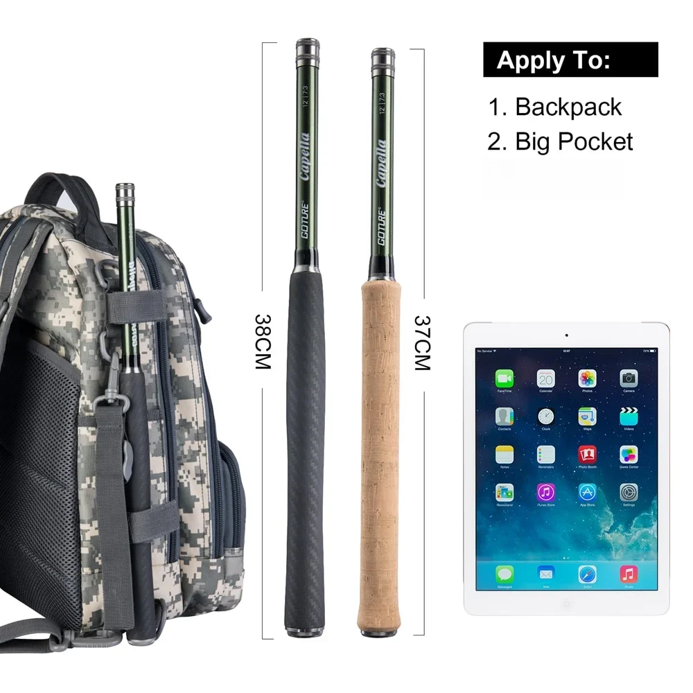 Goture 12FT Classical Tenkara  - Fishing Rod Carbon Fiber のレビューと価格
